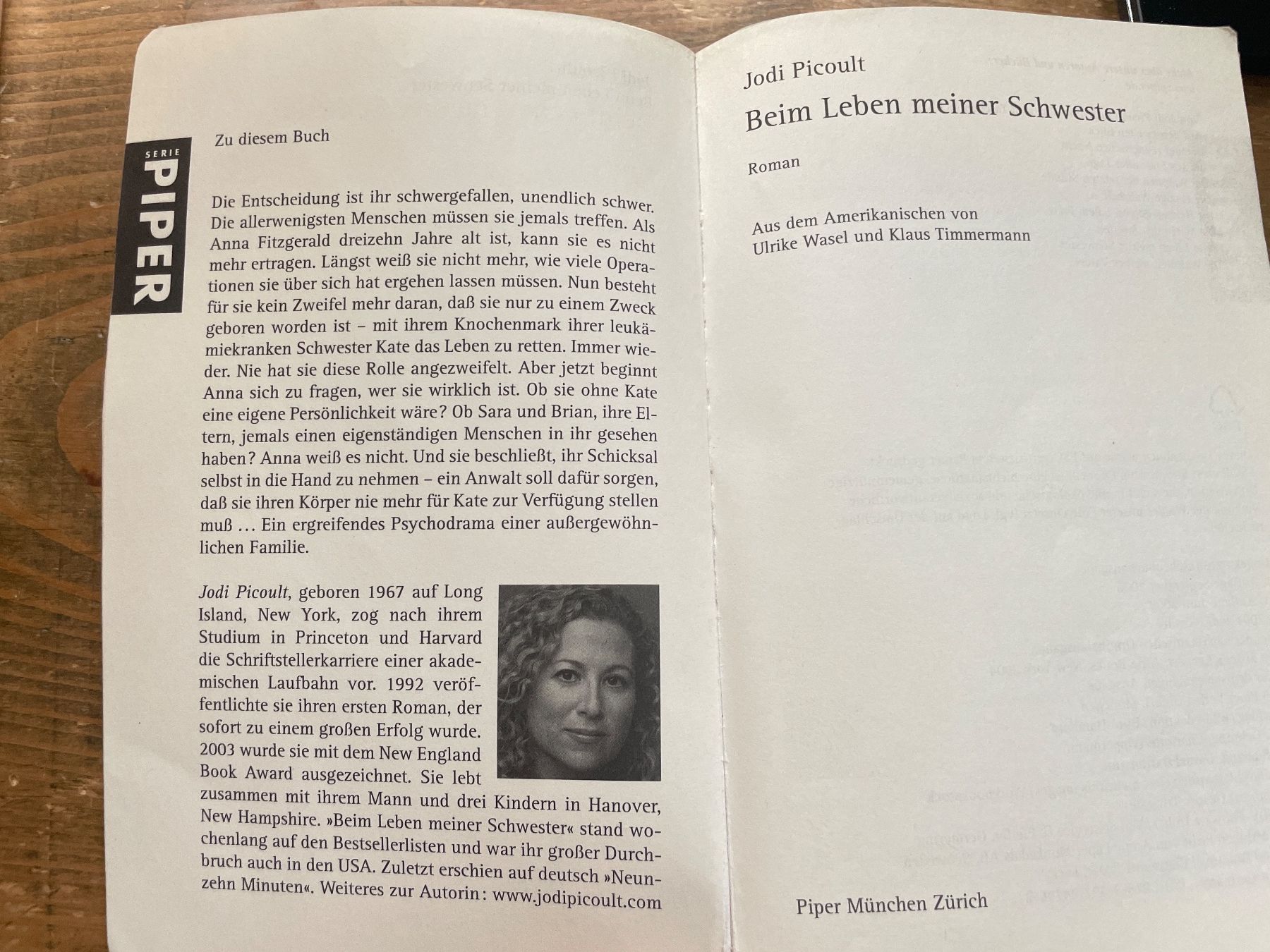 Libri: Jodi Picoult - Beim Leben meiner Schwester Buch – Usato da Winterthur venduto da cheerio97 2