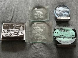 LOT 5 x Concours Auto Pokale, Trophäen USA , Garagen Deko 🤩