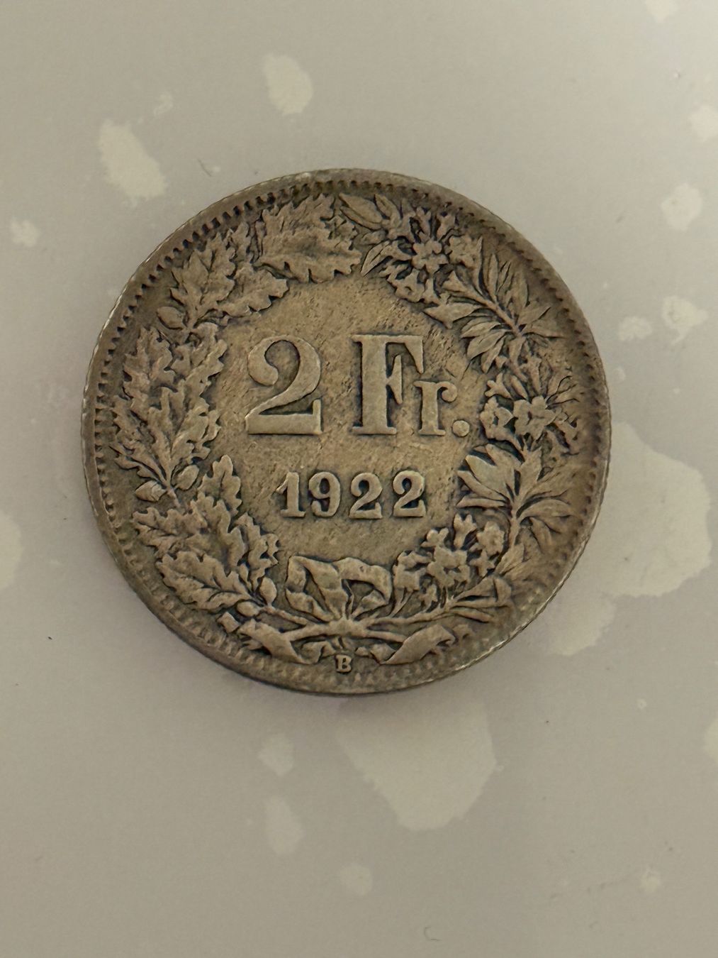 Tutti le monete: 2 Franken 1922  Rar – Usato da Wallisellen venduto da SWISS_SILVER1 1