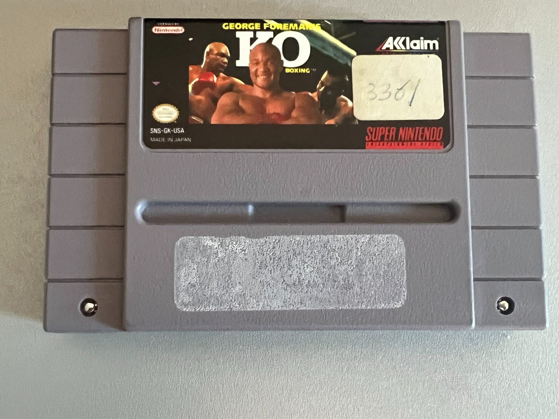 Nintendo Giochi: George Foreman's KO Boxing - SNES – Usato da Rivera venduto da poweradem05 7