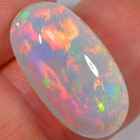 13 Karat - Schöner Ovaler Äthiopischer Welo Opal