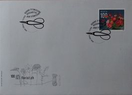 F1779 - FDC 100 ans Fleuriste 1er jour