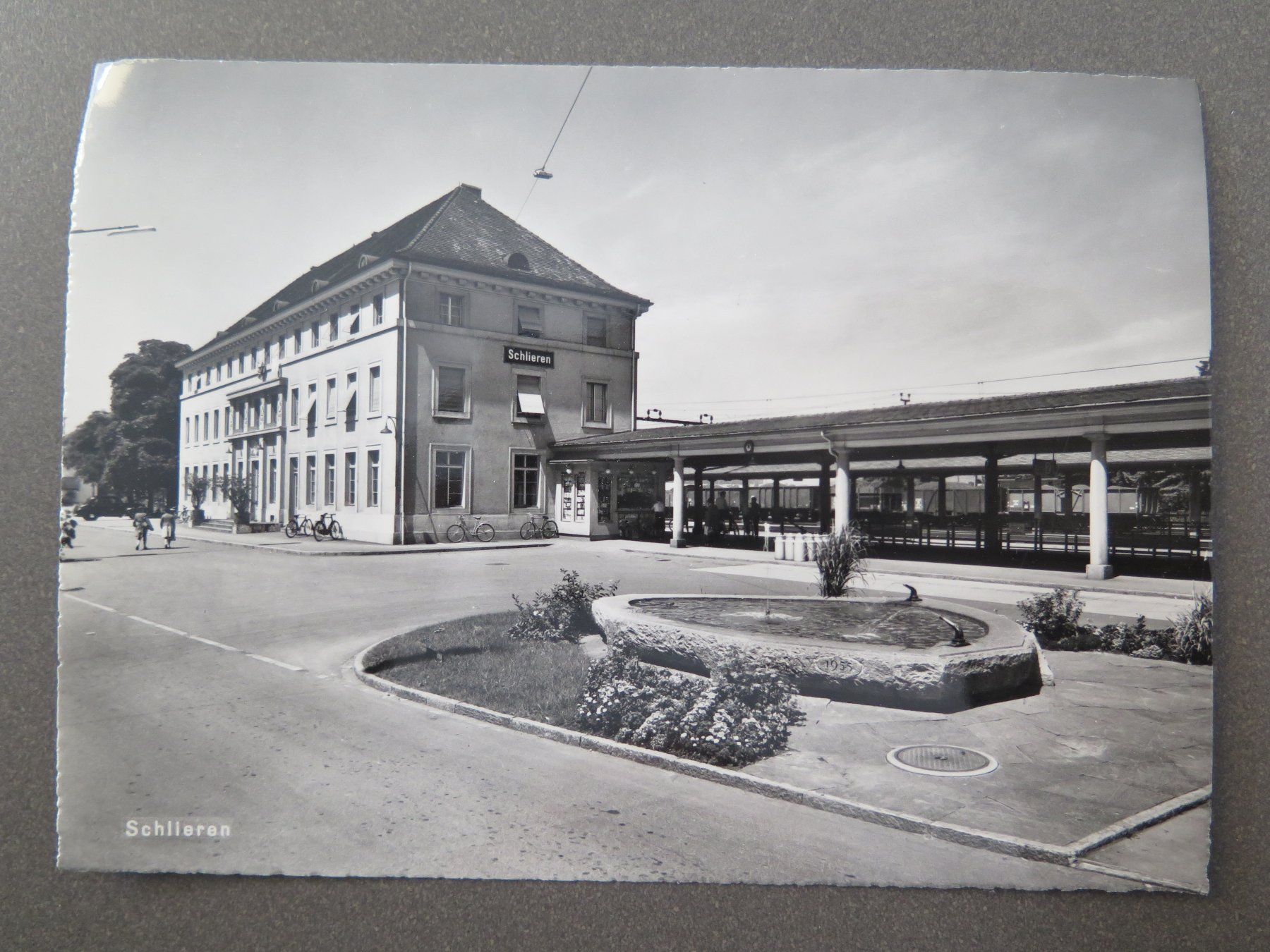 Cartoline postali: SCHLIEREN - BAHNHOF – Usato da Wittenbach venduto da lipasal