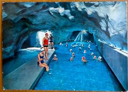 Brigerbad - Grösste Freiluft - Thermal - Schwimmbäder 1970