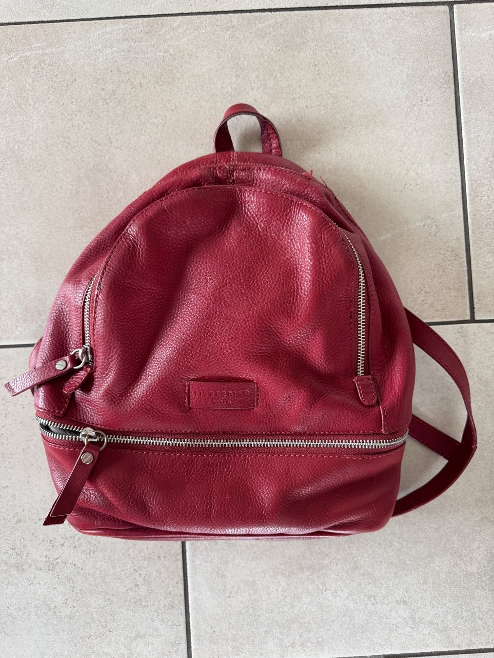 Liebeskind Zaini: Liebeskind Berlin Rucksack Leder rot – Usato da Teufen AR venduto da chi_h55m