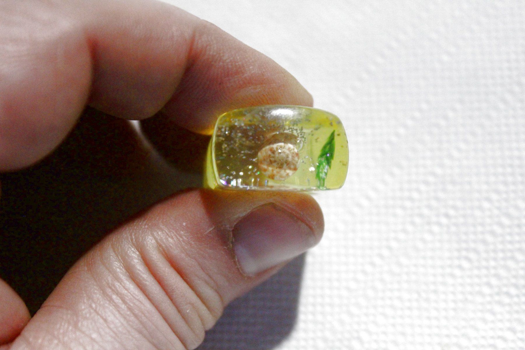 Anelli: Vintage Space-Age - Ring mit Muschel, Seestern, Seeigel, usw – Nuovo (secondo la descrizione) da Bern venduto da Vitaneuf 6