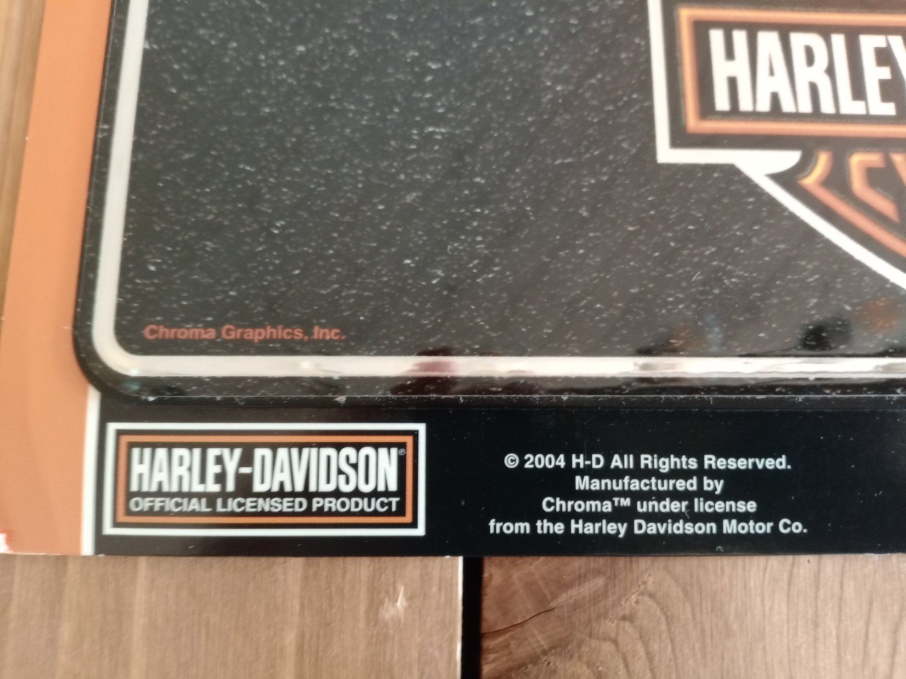 Harley-Davidson Schilder: Harley-Davidson Auto Tag/Schild, neu & originalverpackt! – Neu und originalverpackt aus Waldenburg von Wild_Thing_II 4
