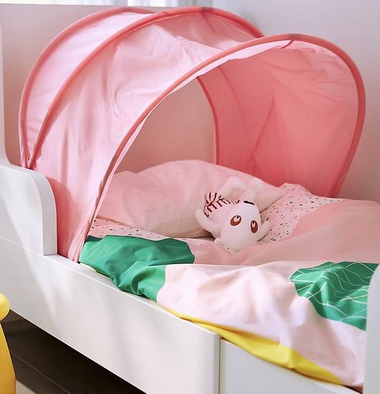 Tende: SUFFLETT Baldachin von Ikea, rosa, 70/80/90 – Usato da Bern venduto da Mondol 1
