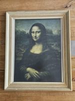 Mona Lisa Druck gerahmt - Leonardo da Vinci - 66x55 cm