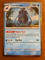 Pokemon Carracosta Holo (Versand gratis)