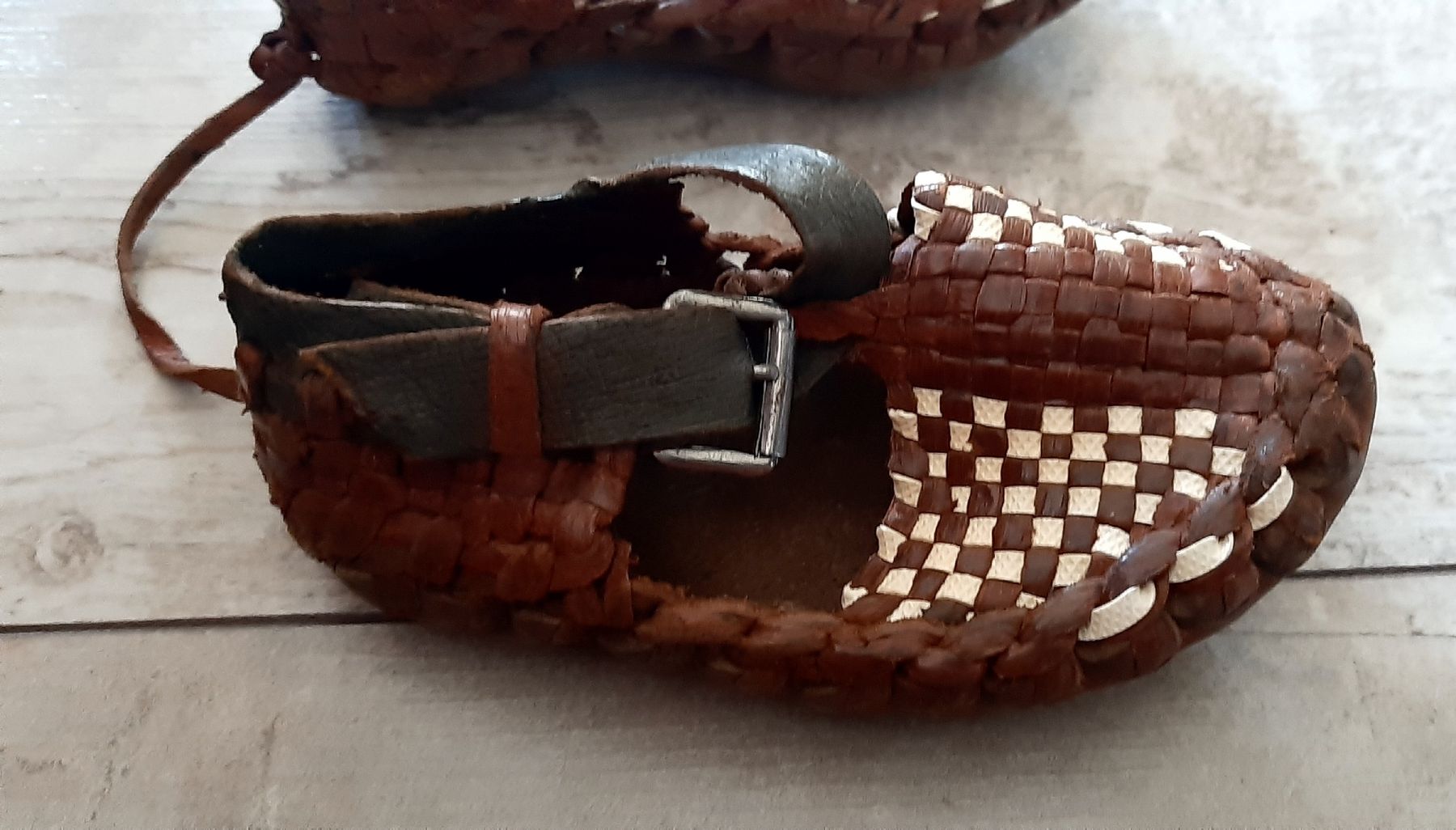 Chaussures garçon: Opanke  -  Opanka  -  Opanci  -  Deko  -  vintage – D'occasion à Tagelswangen par BrigittaC01 3
