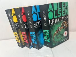 Adler Olsen super spannend Thriller SonderdezernatQ Bände1-4