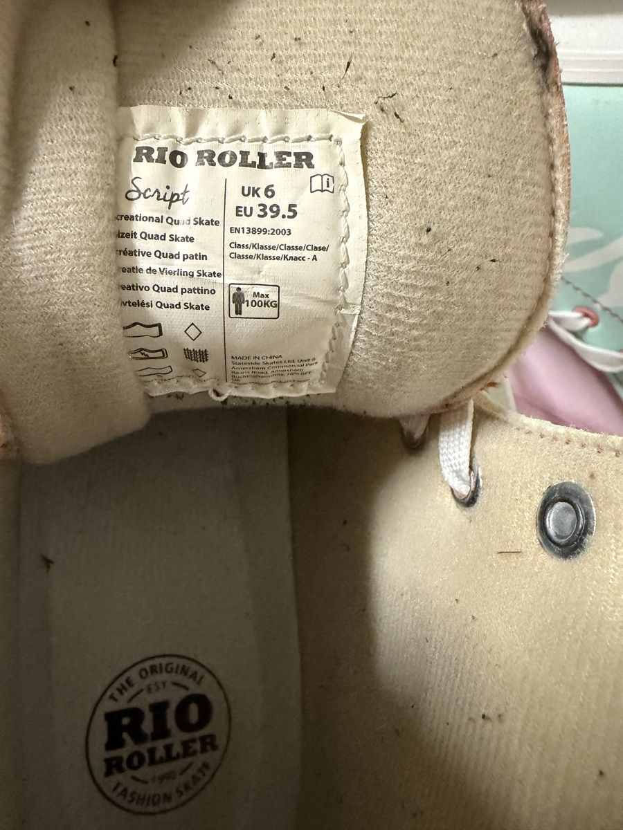 Rio Roller Pattini in linea & Pattini a rotelle: Rollschuhe Rio, Grösse 39.5 – Usato da Zürich venduto da Garfield80 2