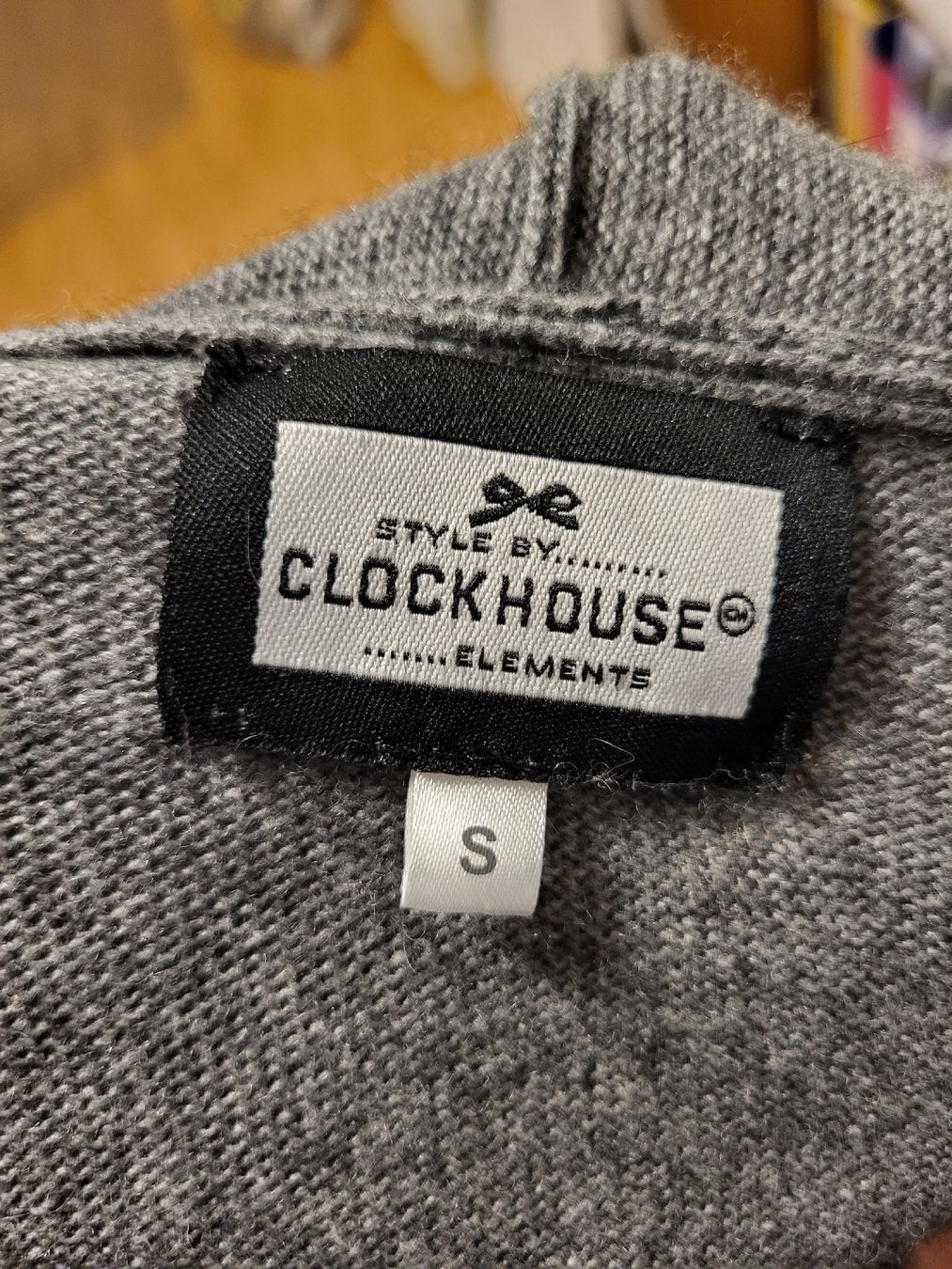 C&A Giacche: Clockhouse Strickjacke, grau, Gr. S – Usato da Zürich venduto da Mada45 2