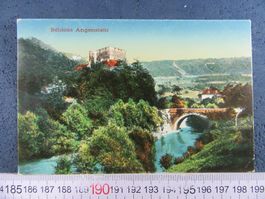 AESCH 1923 BL-AK SCHLOSS ANGENSTEIN
