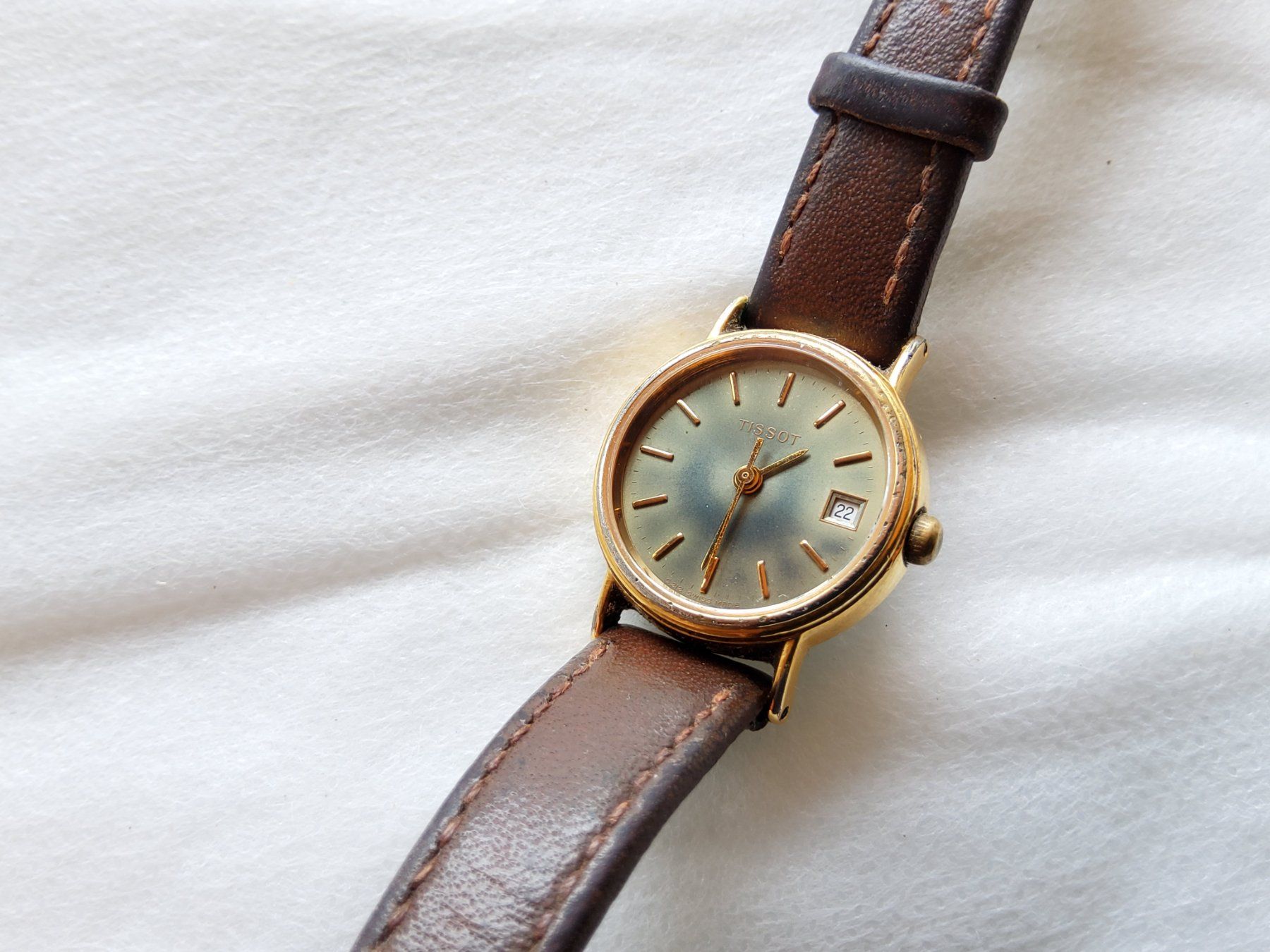 Tissot Orologi: Petite montre bracelet Tissot – Difettoso da Malleray venduto da Broc-Mo 3