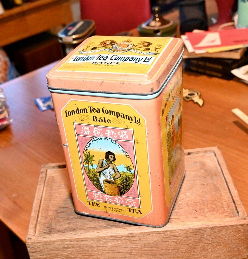 Dosen: ANTIKE London Tea Company Bale  BLECHDOSE – Gebraucht aus Pfaffhausen von mono_rec