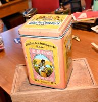 ANTIKE London Tea Company Bale  BLECHDOSE