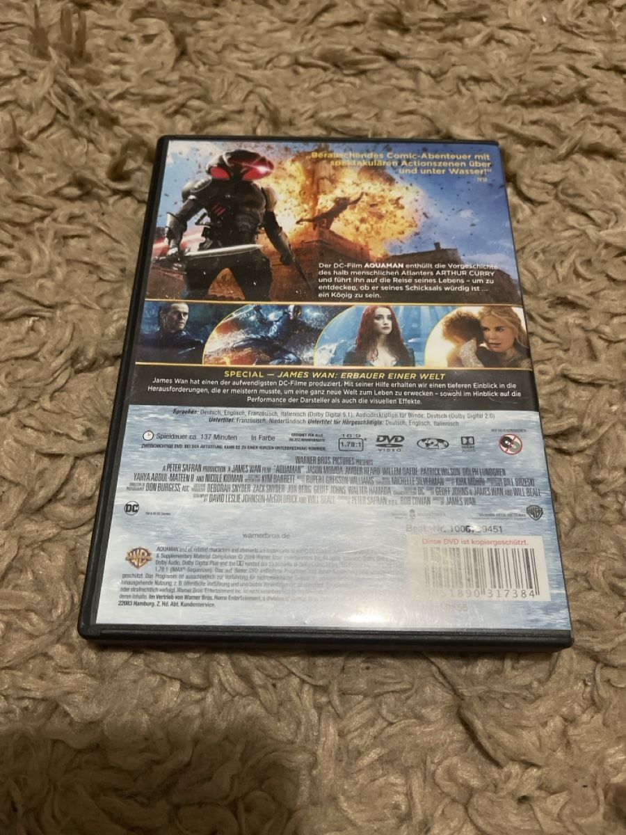 Tous les DVDs: Aquaman DVD – D'occasion à Unterkulm par AnoliOccasion 2