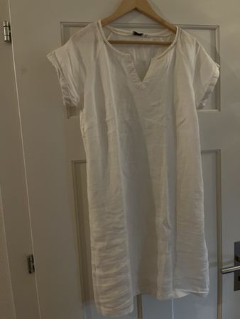 Sommer Leinenkleid von Nulu, Grösse 36-38