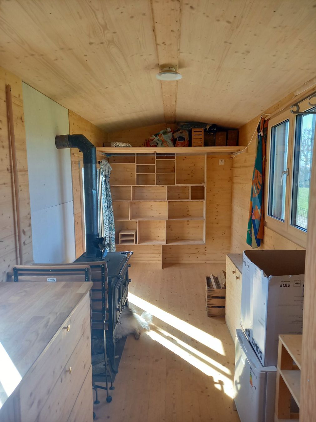 Mobilhome: Sehr gut isoliertes Tinyhouse – Usato da Degersheim venduto da isa_vrj5 1