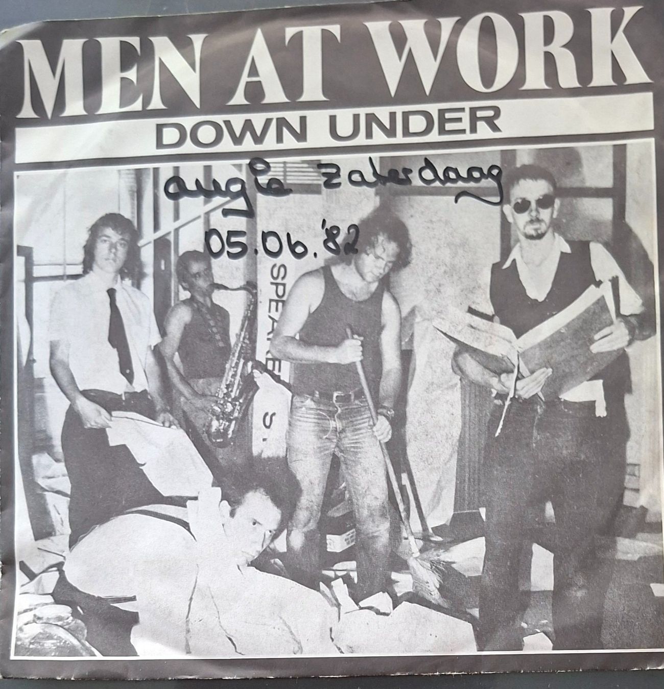 Schallplatten: Vinyl-Single Men At Work - Down Under – Gebraucht aus Langenthal von Modo39