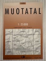 Landeskarte der Schweiz 1:25000 – MUOTATAL – 1999