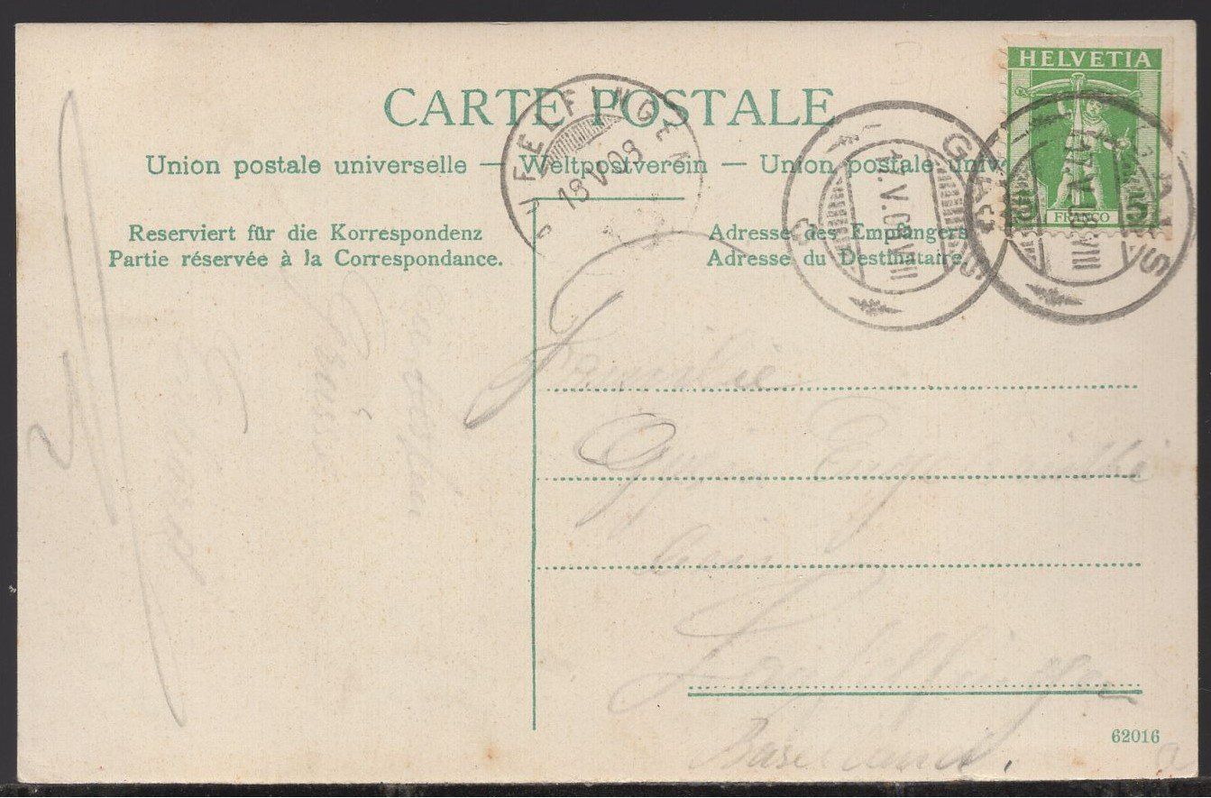 Ansichtskarten: Gruss vom Appenzellerland    1908 – Gebraucht aus Aarau von kufi44 1