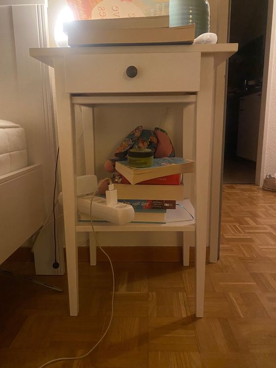 IKEA Setskog Nachttisch In Schwarz – Praktisch Mit Rollen & Stauraum