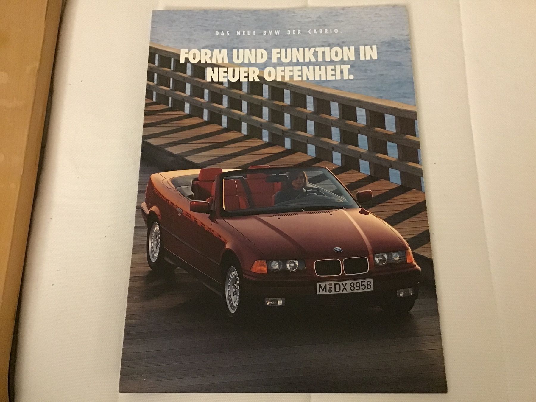 BMW Documenti: BMW 3er Cabrio Faltprospekt 1993 – Usato da Scherzingen venduto da Starseller62