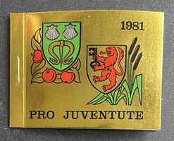 Pro Juventute-Markenheftchen 1981 postfrisch