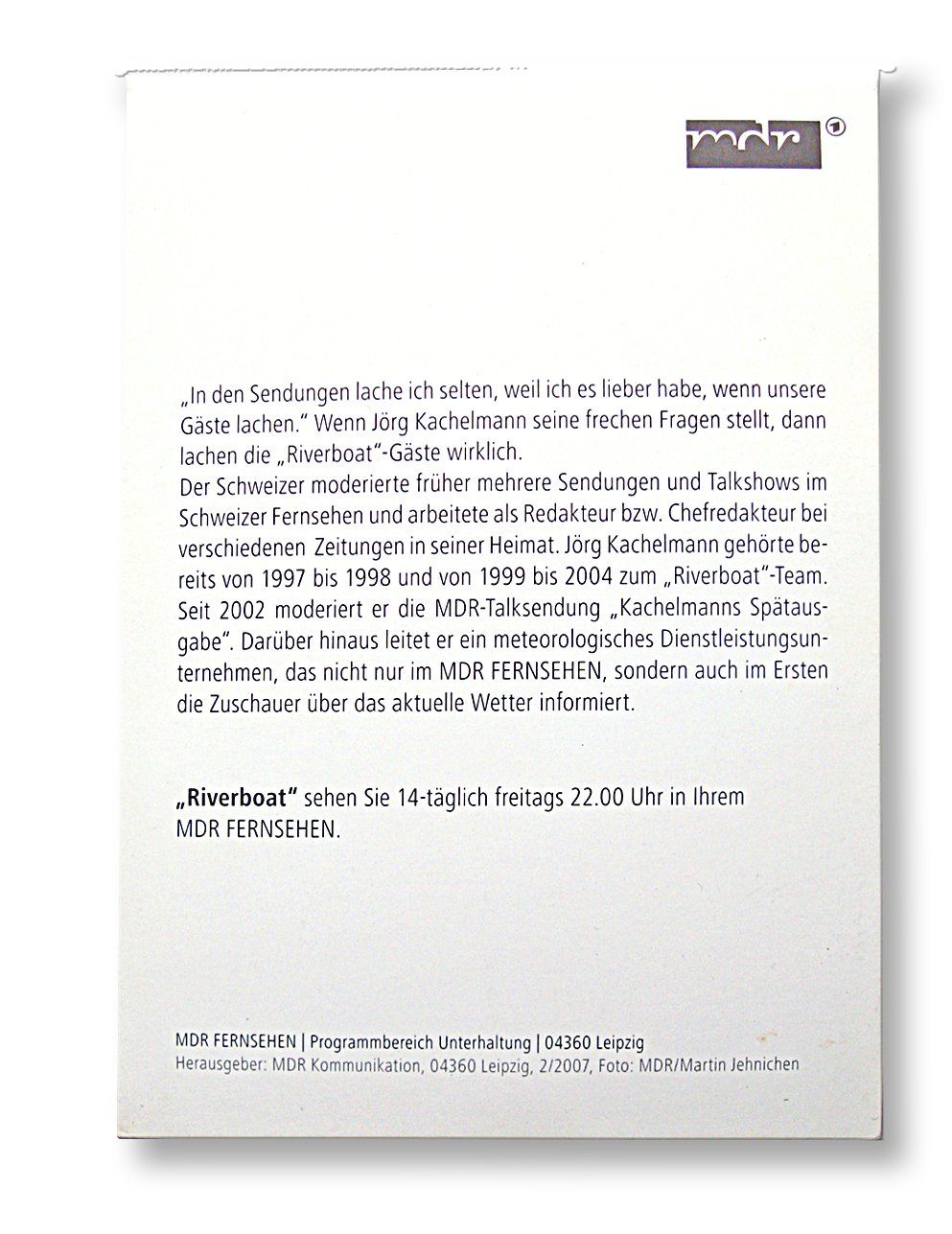Autogramme: Jörg Kachelmann -- Moderator - Autogramm – Neu (gemäss Beschreibung) aus Bern von Ultimaa 1