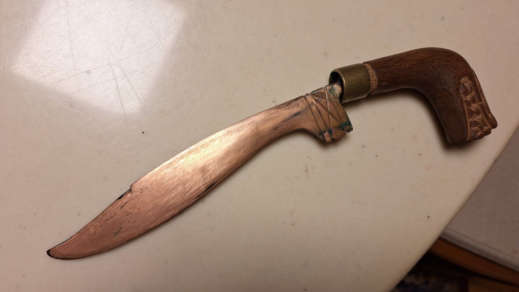 Couverts: Nepalesisches Kukri Messer – D'occasion à Grabserberg par Sahara947 1