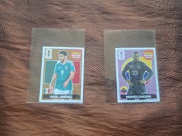 Panini WM 2026 Extra Sticker Raúl Jiménez, Moisés Caicedo