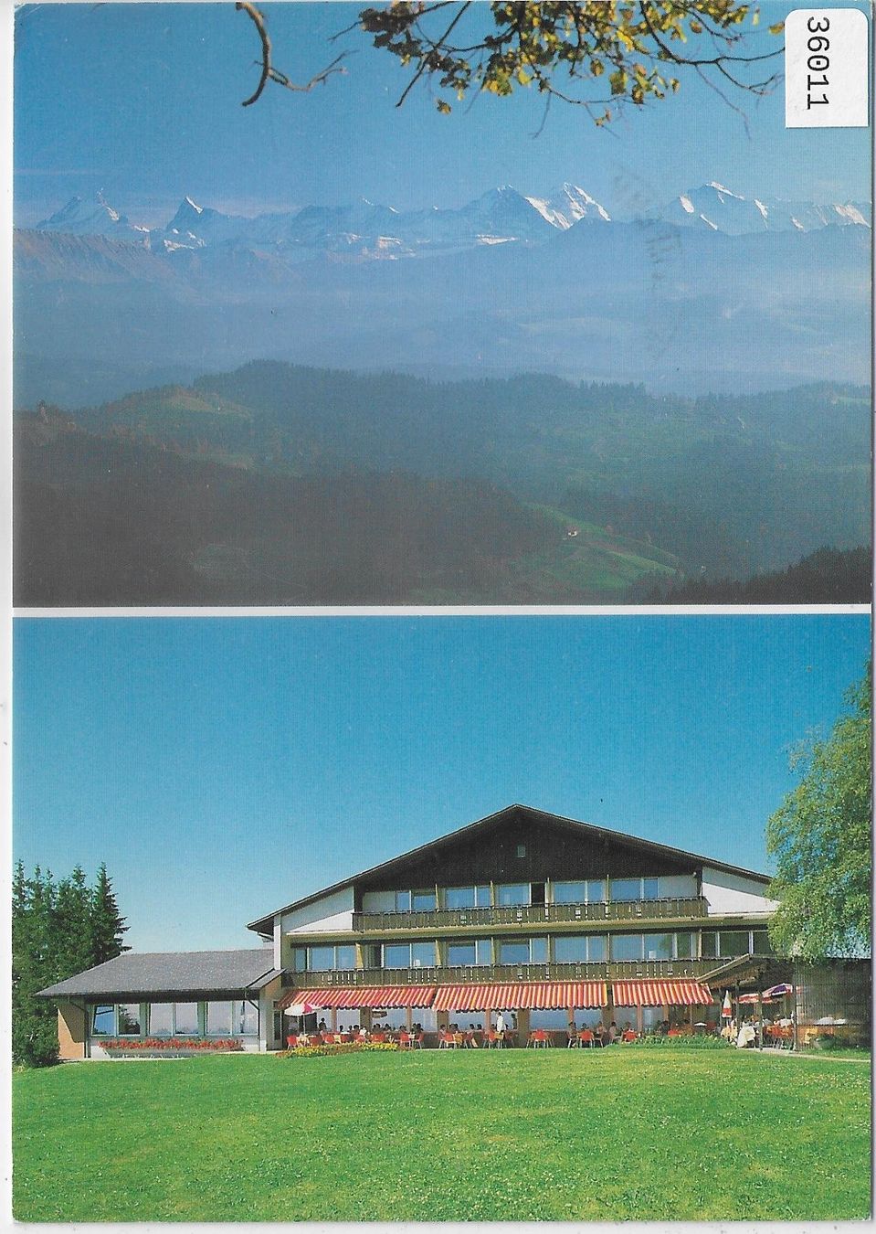 Cartoline postali: Hotel-Restaurant Lüdernalp - Wasen – Usato da Ettingen venduto da Kartenplanet