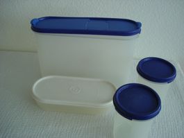 4 verschieden Tupperware Aufbewahrungsbehälter Box