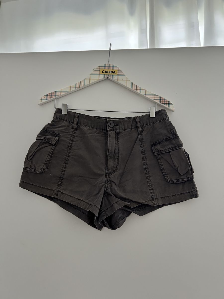 Tally Weijl Pantaloni: Dunkelgraue Cargo Shorts Grösse 34 – Usato da Oberkirch LU venduto da a.nn.y