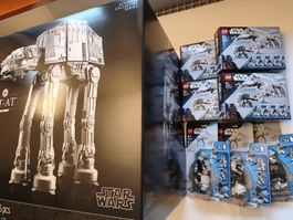 Lego Star Wars AT-AT 75313 UCS OVP, 3×40557, 4×75320