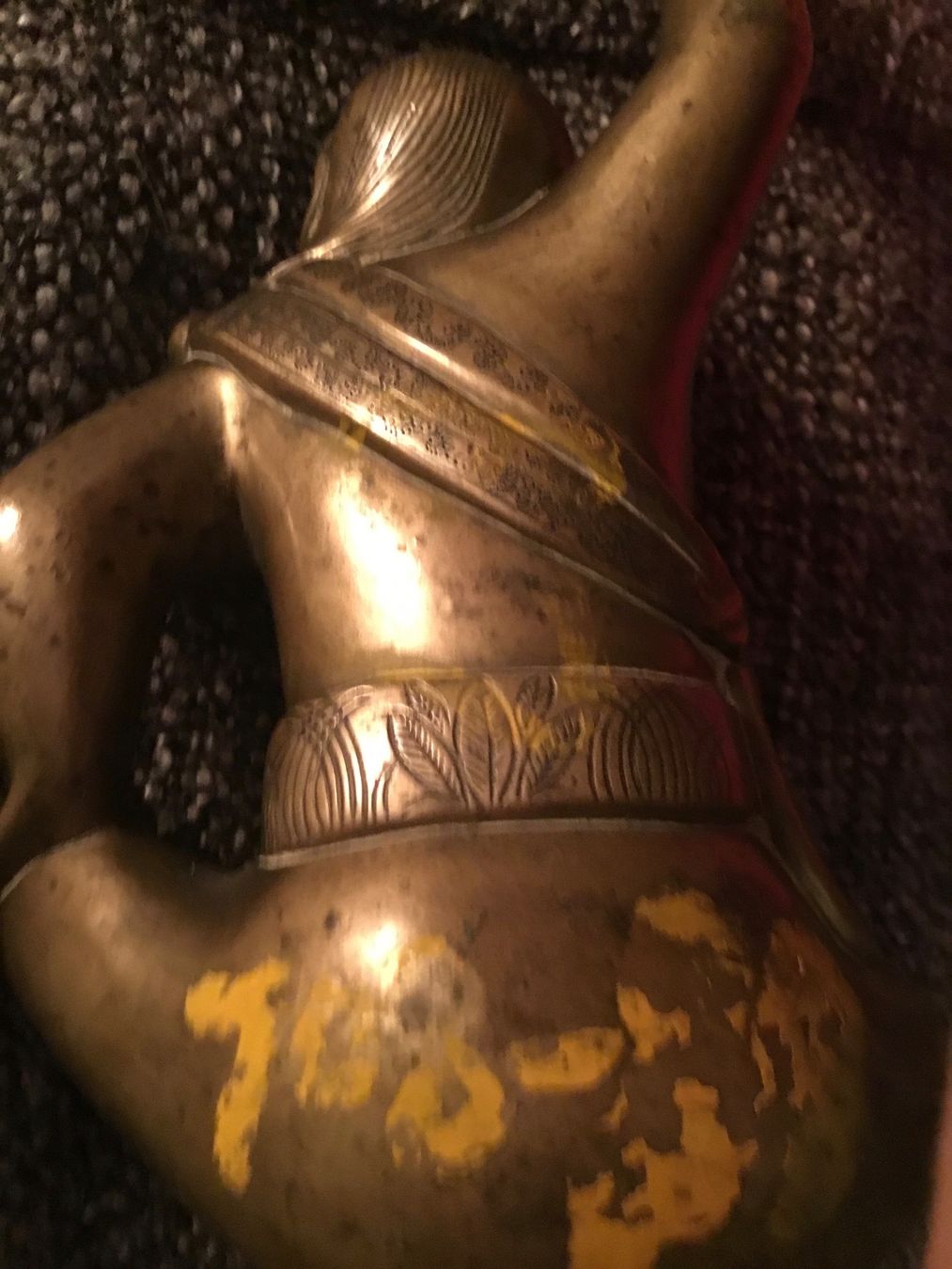 Sculture & Statue: Vintage Bronzefigur, sitzender lachender Buddha – Usato da Schlieren venduto da Jeajet 2