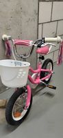 Velo für Mädchen rosa mit Korb gebraucht sehr guten Zustand