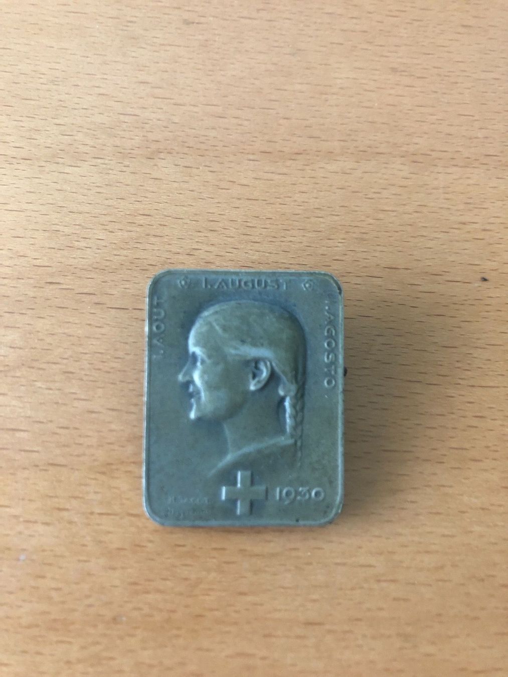 Medaglie: 1. Augustabzeichen 1930 – Usato da Hattenhausen venduto da Topas00
