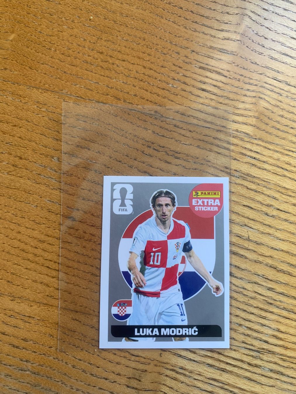 Panini Sammelbilder & Trading cards: Panini Extra Sticker Luka Modrić silber – Gebraucht aus Zürich von Kasza 1