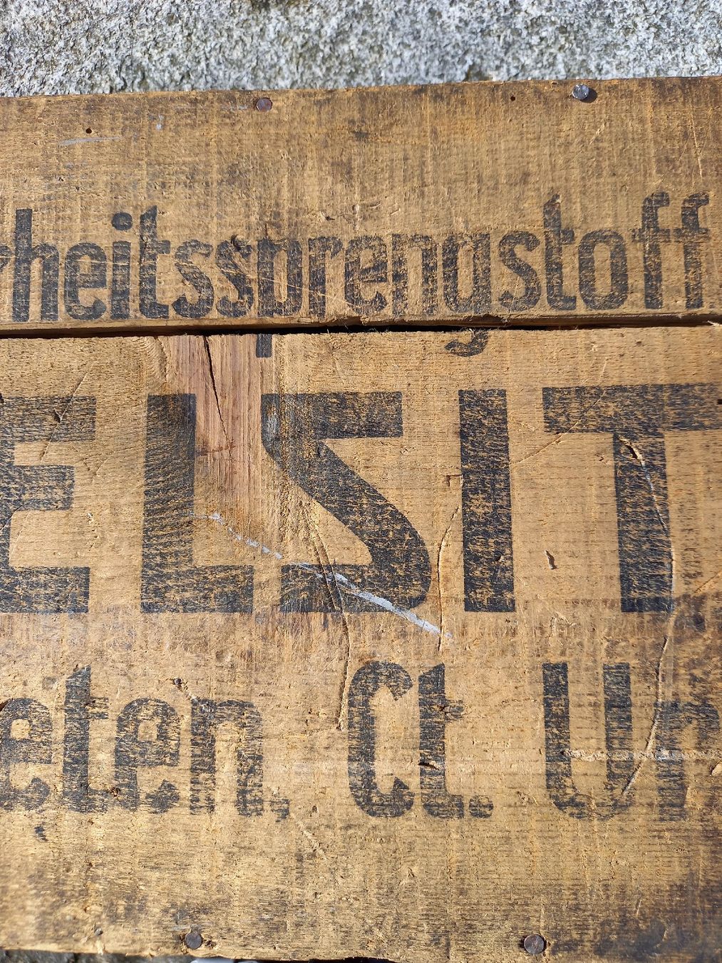 Attrezzatura & Pezzi di ricambio: Vintage cassetta in legno – Usato da Minusio venduto da epp_cty9 4
