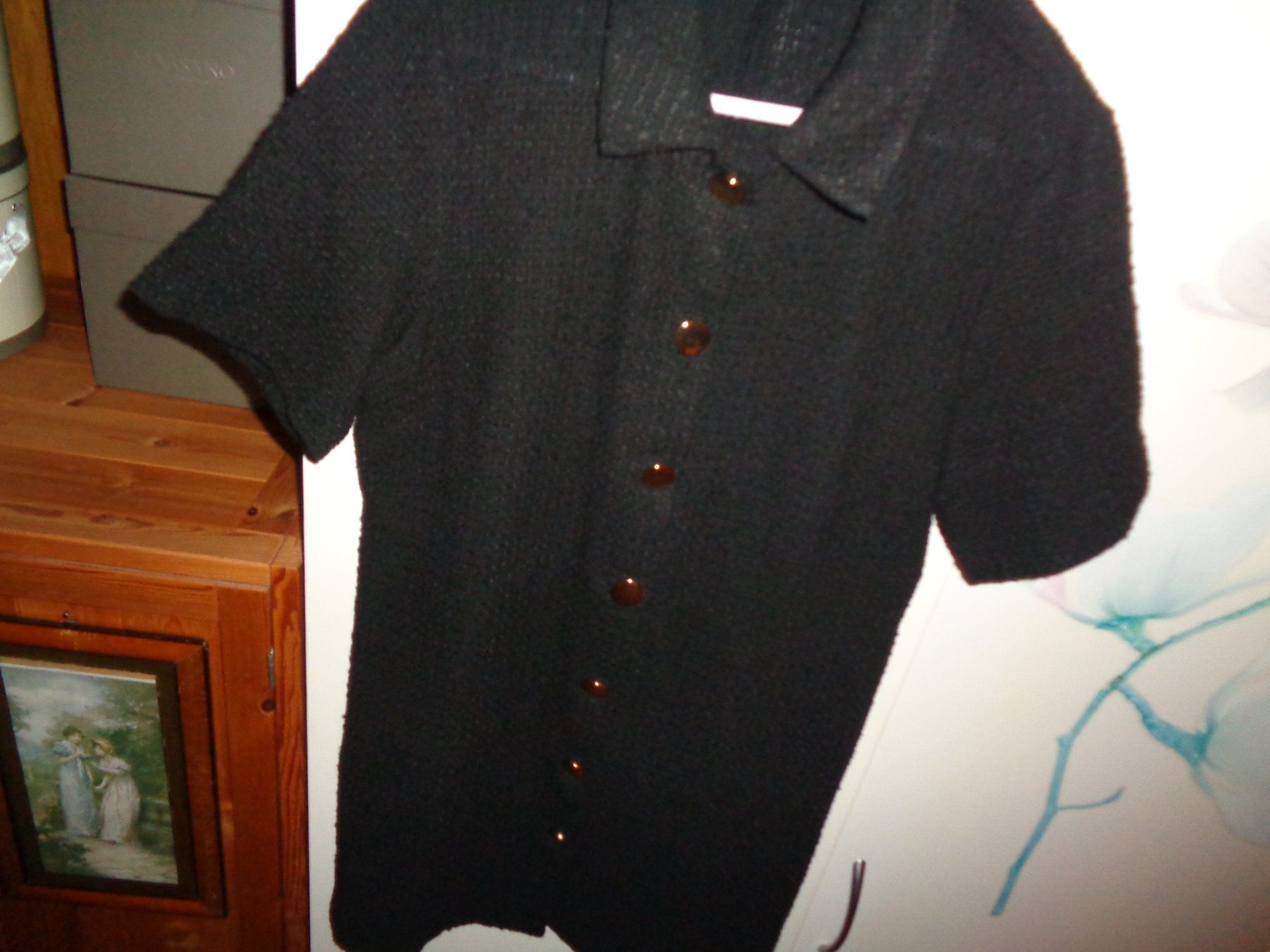 H&M Vestiti: *** schwarzes Kleid *** / grosse Knöpfe / H&M – Usato da Othmarsingen venduto da Leuchtturmlady 2