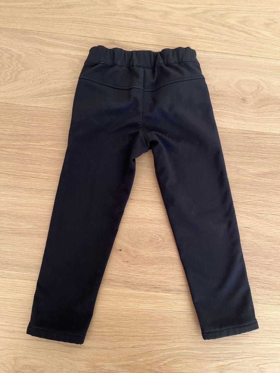 Reima Hosen: Reima Softshellhose Gr. 104 – Schwarz, mit Fleecefutter – Gebraucht aus Nusshof von FloMi3 1