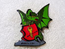Ansteckpin 95: Basilisk Service