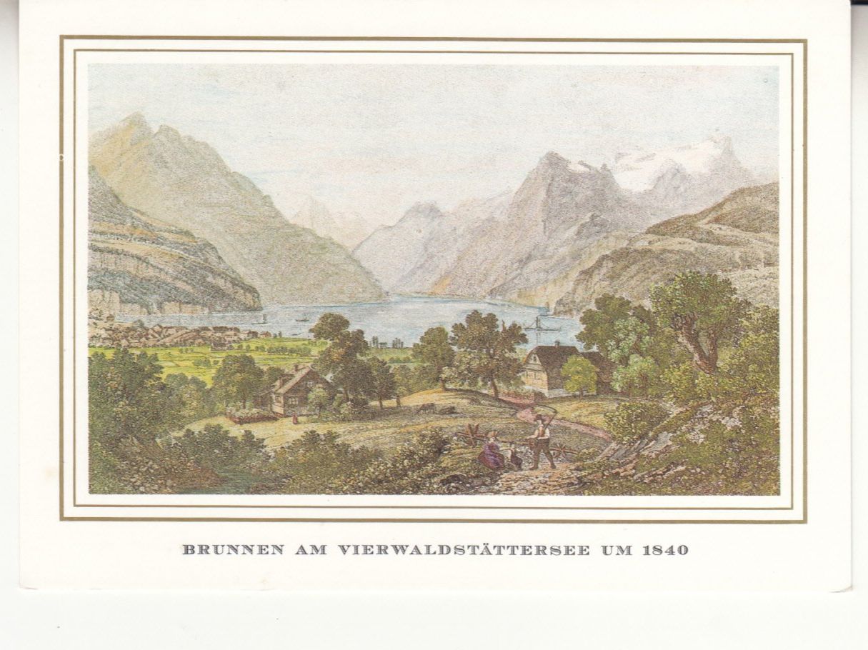 Cartes postales: Brunnen Retro ca. 1980 – D'occasion à Bürglen TG par StampGraf