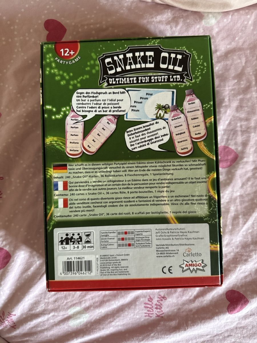 Amigo Jeux: Partyspiel Snake Oil – Neuf (Voir description) à Zofingen par gabrielagc 2