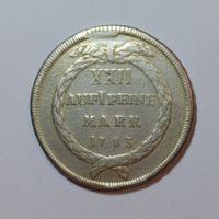 1/2 Taler 1783 Zürich (Henkelspur)