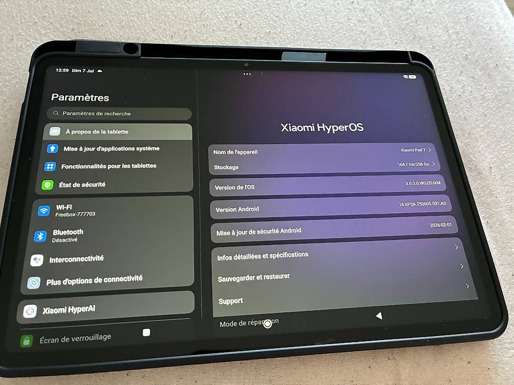 Tablet PC: Xiaomi Pad 7 WLAN , 11.20", 256 Go, Gris – Gebraucht aus Veyrier von hor_bb8r 1